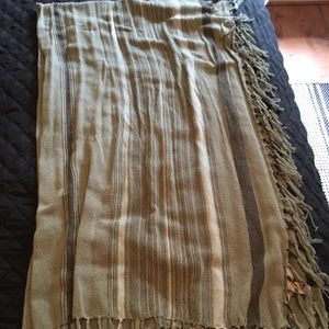 Banana republic heritage wrap - green, brown gold